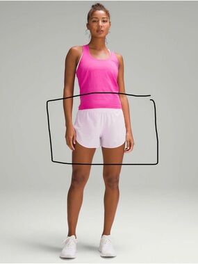 Fast and Free Reflective High Rise Classic-Fit Short 3”